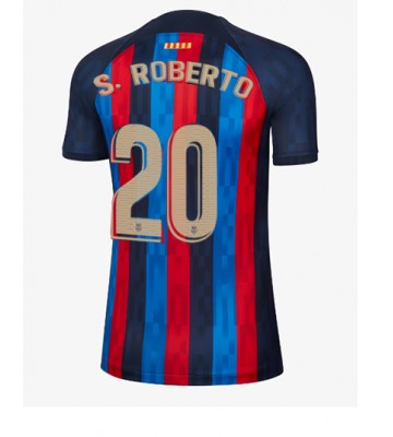 Barcelona Sergi Roberto #20 Hjemmedrakt Kvinner 2022-23 Kortermet